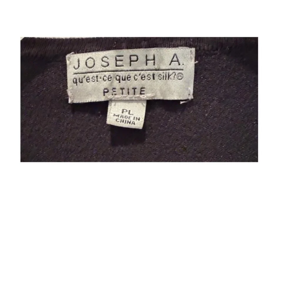 Joseph A. Sweater Women’s Size PL Gray & Black – Chic & Cozy - Picture 3 of 6